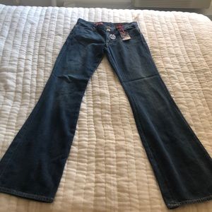 Size 26 regular Bootcut jeans, never worn